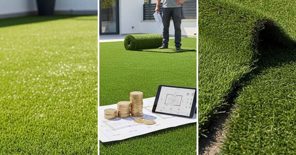 Einsparungen durch die Verlegung von Kunstrasen im Vergleich zu Naturrasen.