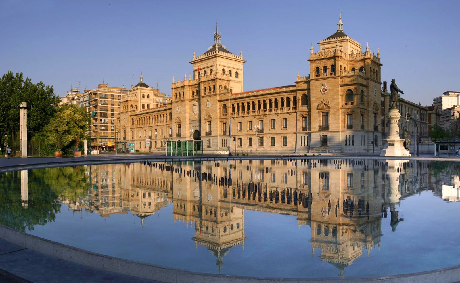 Imagen del Palacio Real de Valladolid.