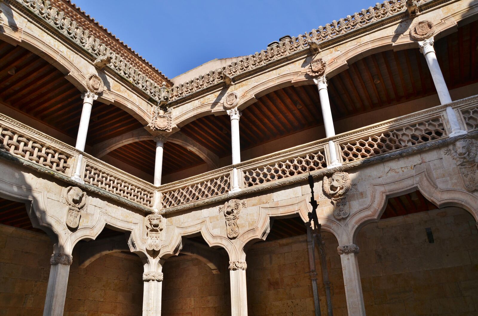 Casa de las Conchas en Salamanca.