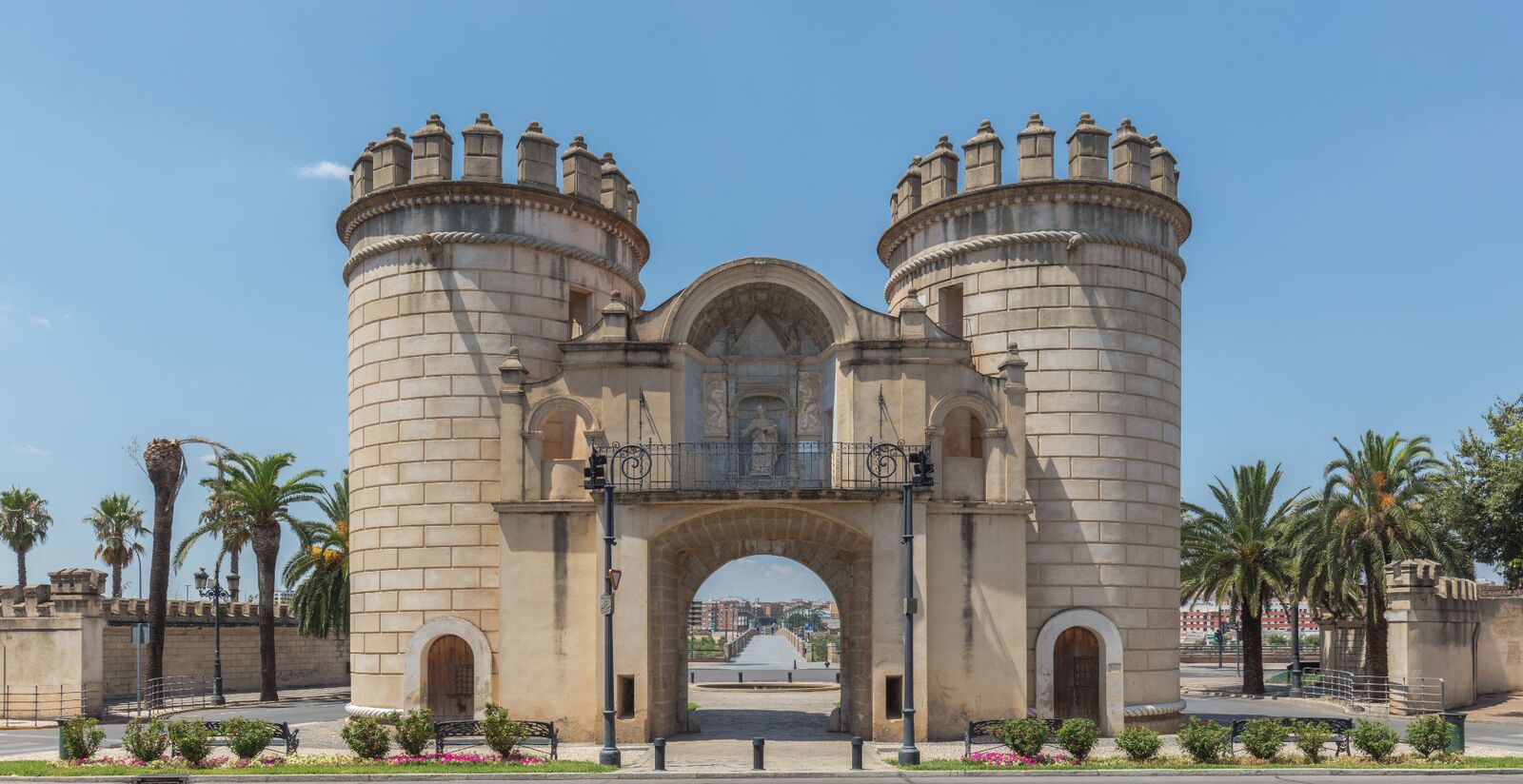 Puerta de Palmas en Badajoz.